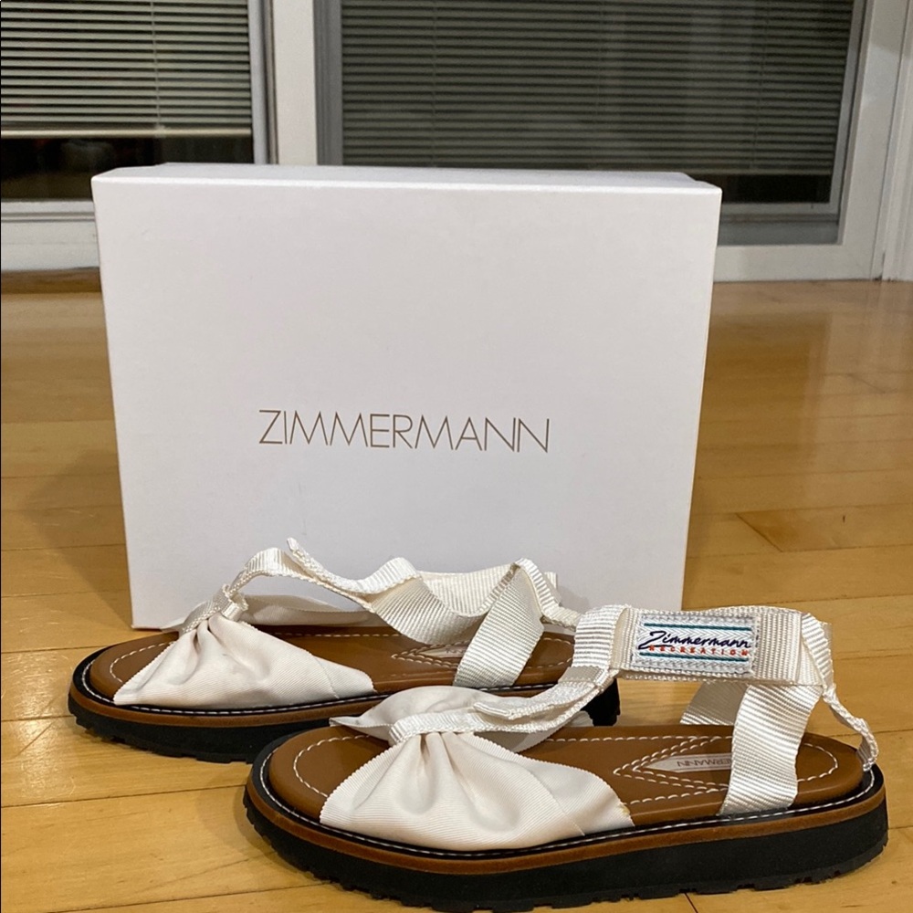 Zimmermann White Women's Sandals